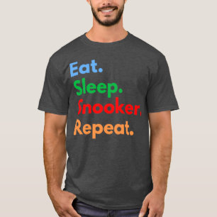 Mangez Snooker Répéter Classic TShirt 2