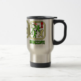 Mangez - sommeil - BRAIIINS ! - Tasse réutilisable
