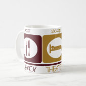 Mangez * sommeil * la tasse de théâtre (Devant gauche)