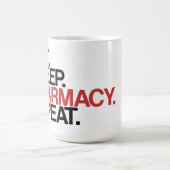 Mangez. Sommeil. Pharmacie. Répétition. Tasse (Centre)