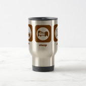 Mangez. Sommeil. Ski. Tasse (Centre)