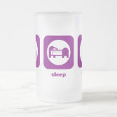 Mangez. Sommeil. Surf. Tasse (Centre)