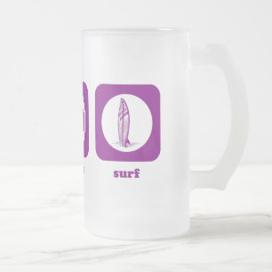 Mangez. Sommeil. Surf. Tasse