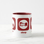 Mangez. Sommeil. Tennis. Tasse (Centre)