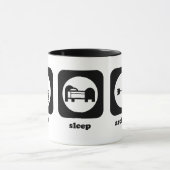 Mangez. Sommeil. Tir à l'arc. Tasse (Centre)
