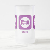 Mangez. Sommeil. Vélo. Tasse (Centre)