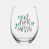 Mangez un verre et soyez joyeux Design (Recto)
