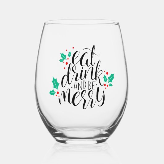 Mangez un verre et soyez joyeux Design (Recto)