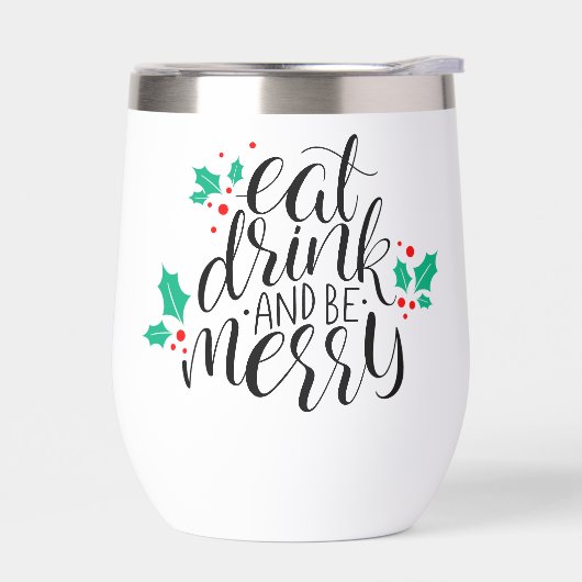 Mangez un verre et soyez joyeux Design (Gauche)