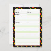 Mangez vos cartes de recettes Légumes (Devant)