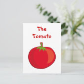 Mangez vos Légumes La Carte Postale Tomate (Debout devant)
