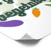 Mangez vos légumes Poster (Coin)