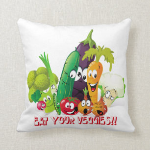 Mangez votre coussin de MoJo d'Américain de légume