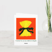 Mangia, carte de note d'Italiana (Dos)