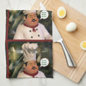 Mangia, Mangia, Mangia Kitchen Towel Theedoek (Quarter Fold)