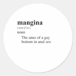MANGINA RONDE STICKER