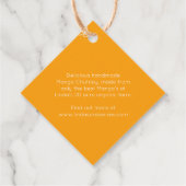 Mango chutney orange confiture étiquette produit (Dos)