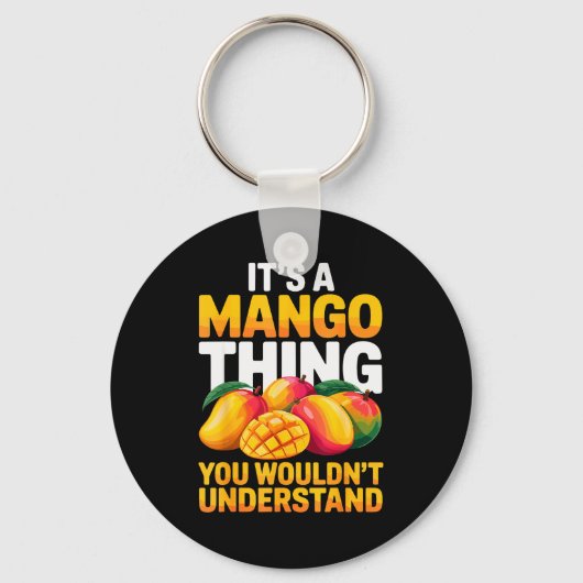 Mango Costume For Men Women Kids Fruit Mango Lover Sleutelhanger (Voorkant)