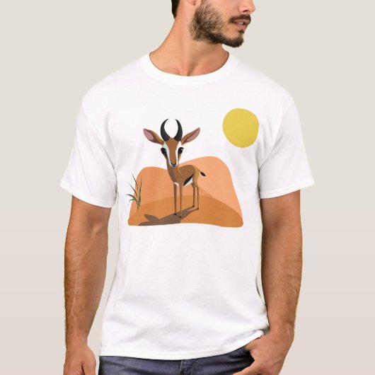 Mango de Gazelle T-shirt (Voorkant)