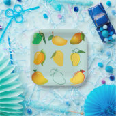 Mango Fresh Papieren Bordje (Feest)