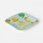 Mango Fresh Papieren Bordje (Gebogen)