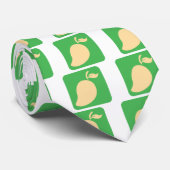 Mango Fruit Icon Stropdas (Opgerold)