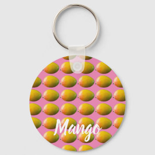 Mango Fruit Pattern for Vegetarian and Vegan Sleutelhanger