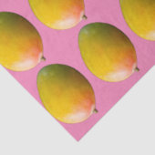 Mango Fruit Pattern for Vegetarian and Vegan Tissuepapier (Detail)