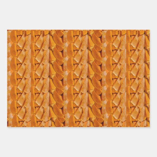 Mango Fruit Pattern Inpakpapier Vel (Voorkant)