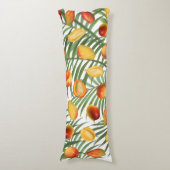  Mango & Greenery zomerpatroon Lichaamskussen (Voorkant Verticaal)