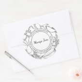 Mango Jam Schets Modern label (Envelop)