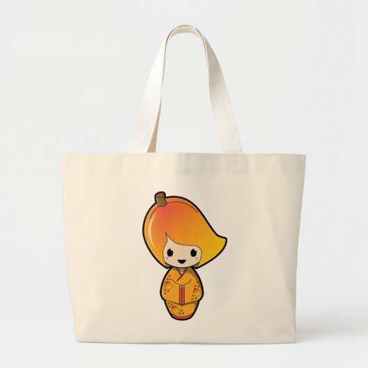 Mango Kokeshi Doll Jumbo Tas (Voorkant)
