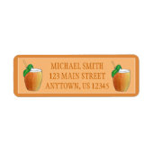 Mango Lassi Verfrissing van de Indiase Drink van y Etiket (Voorkant)