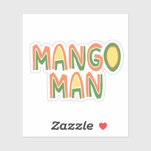 Mango Man Sticker (Vel)
