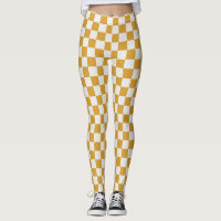 Mango Mojito Schaakbord Leggings - Krachtig & Held