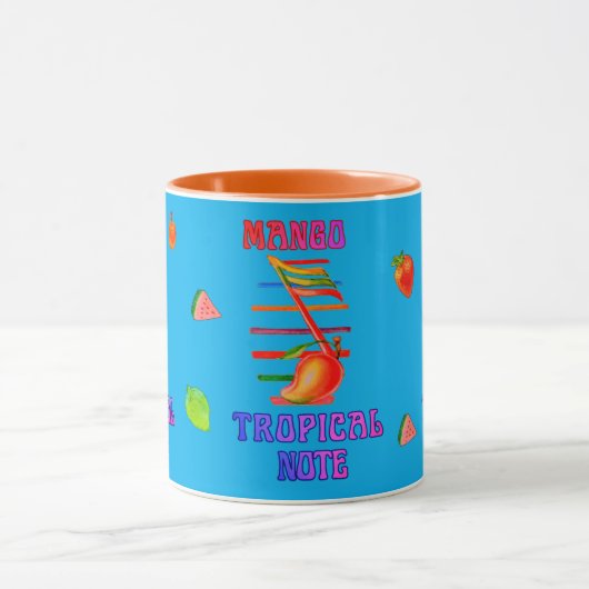 MANGO MUSIC NOTE DESIGNED MUG  (Centre)