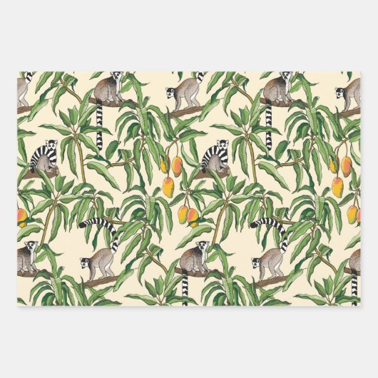 mango seamless pattern inpakpapier vel (Voorkant 2)
