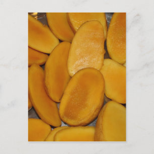 Mango-segmenten Briefkaart