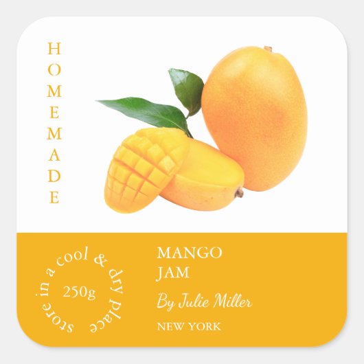Mango Small Business Label (Voorkant)