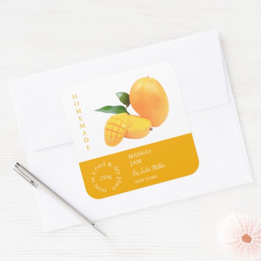 Mango Small Business Label (Envelop)