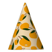 Mango Summer Fruit Pattern Feesthoedjes (Rechts)