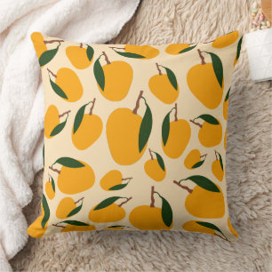 Mango Summer Fruit Pattern Kussen