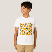 Mango Summer Fruit Pattern T-shirt (Voorkant volledig)