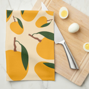 Mango Summer Fruit Pattern Theedoek
