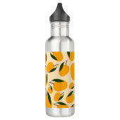 Mango Summer Fruit Pattern Waterfles (Links)