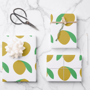 Mango Tropical Fruit Zomerfeest Inpakpapier Vel