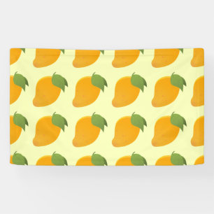 Mango Tropische Fruitliefhebbers Caribische Zomer Spandoek