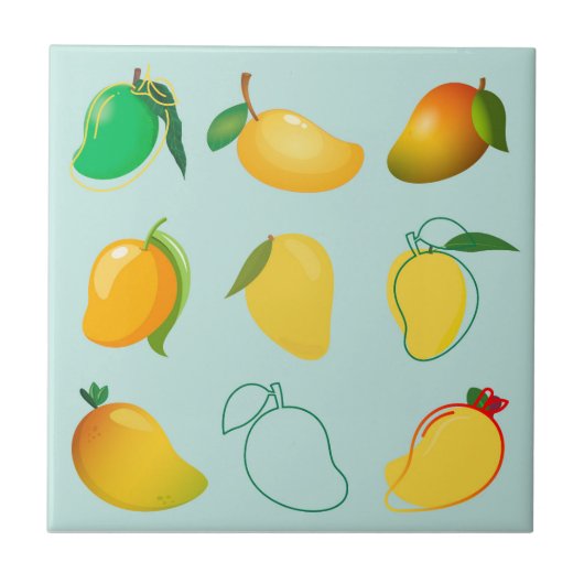 Mango Vers Tegeltje (Voorkant)