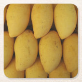 Mango Vierkante Kartonnen Onderzetter (Voorkant)