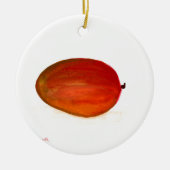 Mango-vruchten Keramisch Ornament (Voorkant)